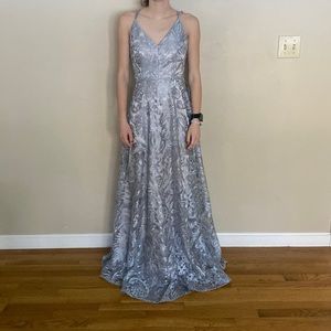 This was my sisters junior prom dress that she never got to wear.